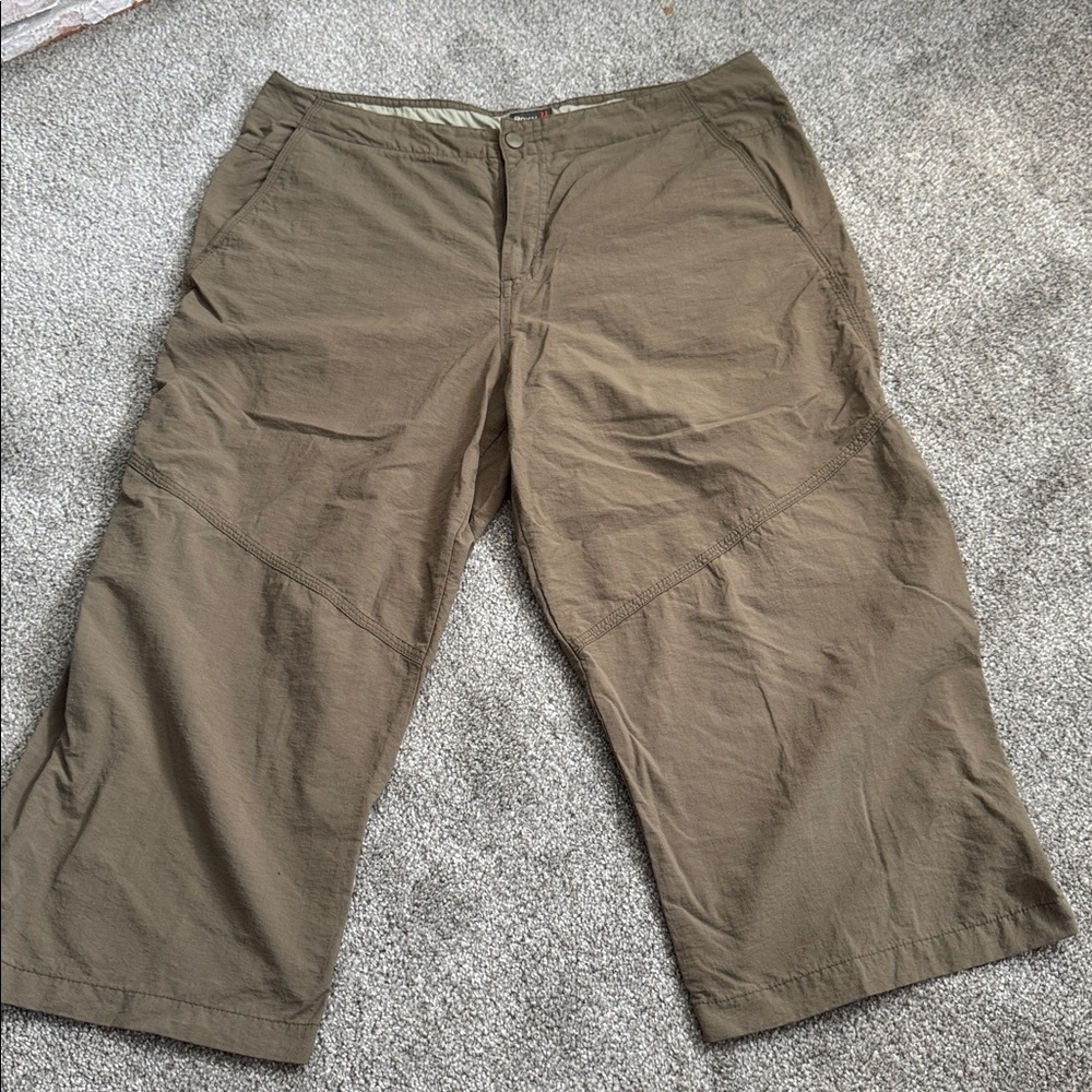 Royal Robbins Olive Capri Pants